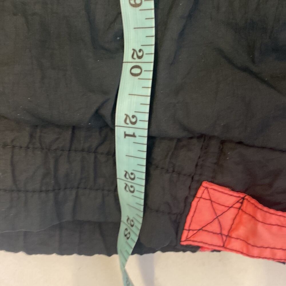 Otello Pelle Vintage Men’s 1980’s Ski Jacket Sz S Nylon Zipper Nylon Neon Black - Picture 16 of 16
